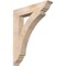 Ekena Millwork Thorton Traditional Smooth Bracket, Douglas Fir, 5 1/2"W x 32"D x 40"H BKT06X32X40THR01SDF - alternate 1